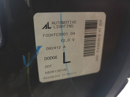 2013 Dodge Dart Front Driver Headlight Lamp OEM