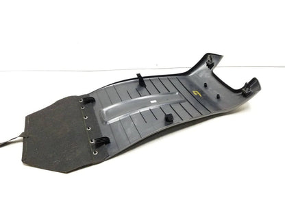09-12 Hyundai Genesis Coupe Front Seat Back Backrest Cover Trim Driver Left OEM