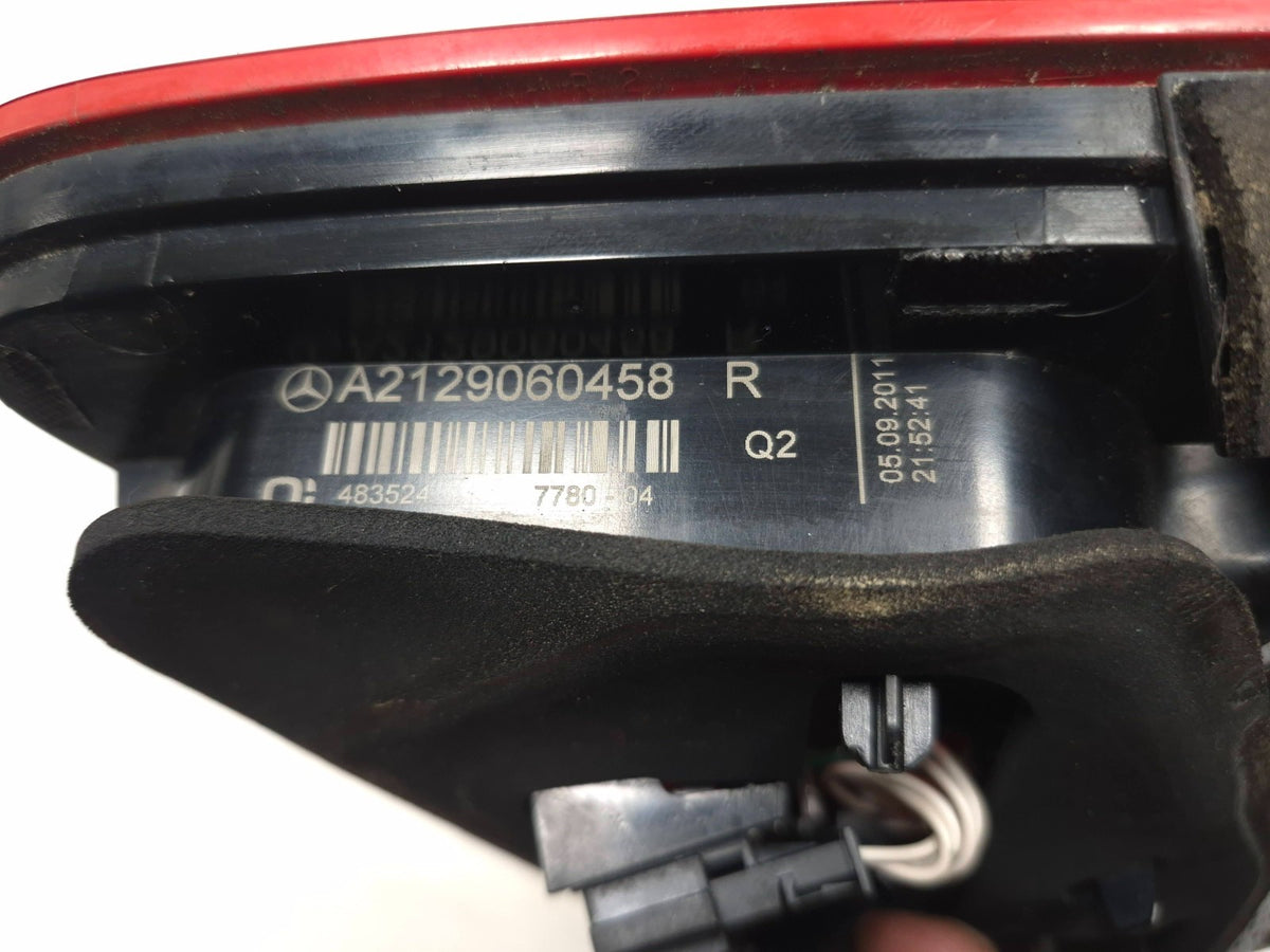 2012 Mercedes W212 E350 Sedan Tail Light Inner Left & Right OEM