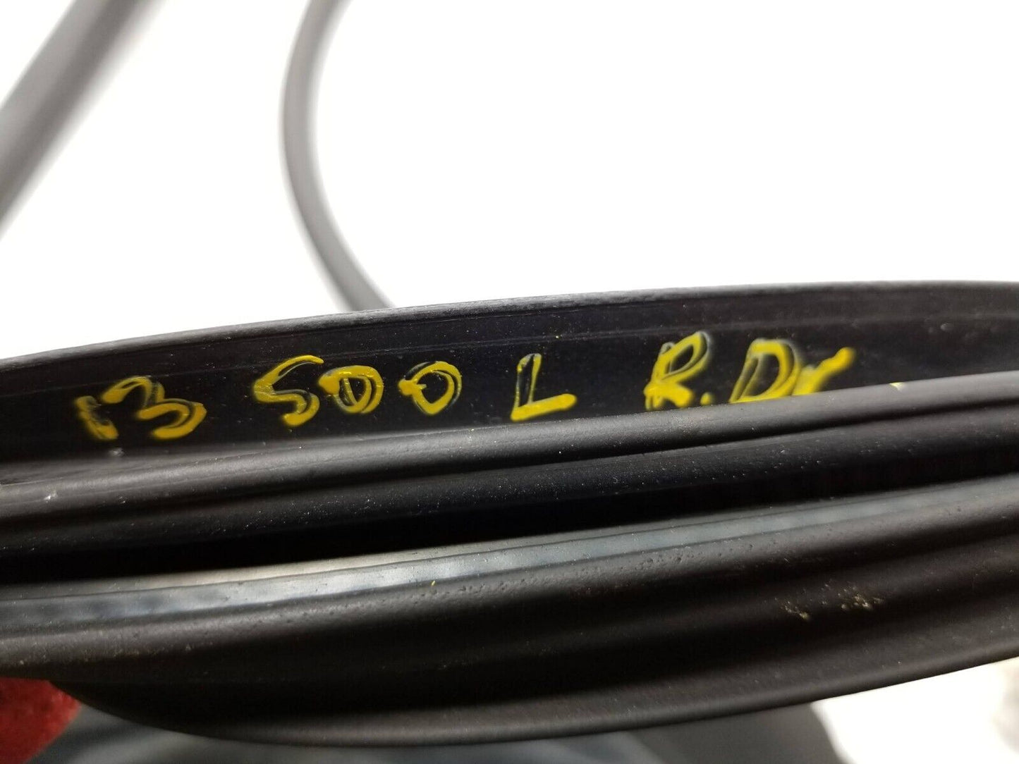 14-17 Fiat 500l Door Weatherstrip Seal Rear Driver Left Side OEM