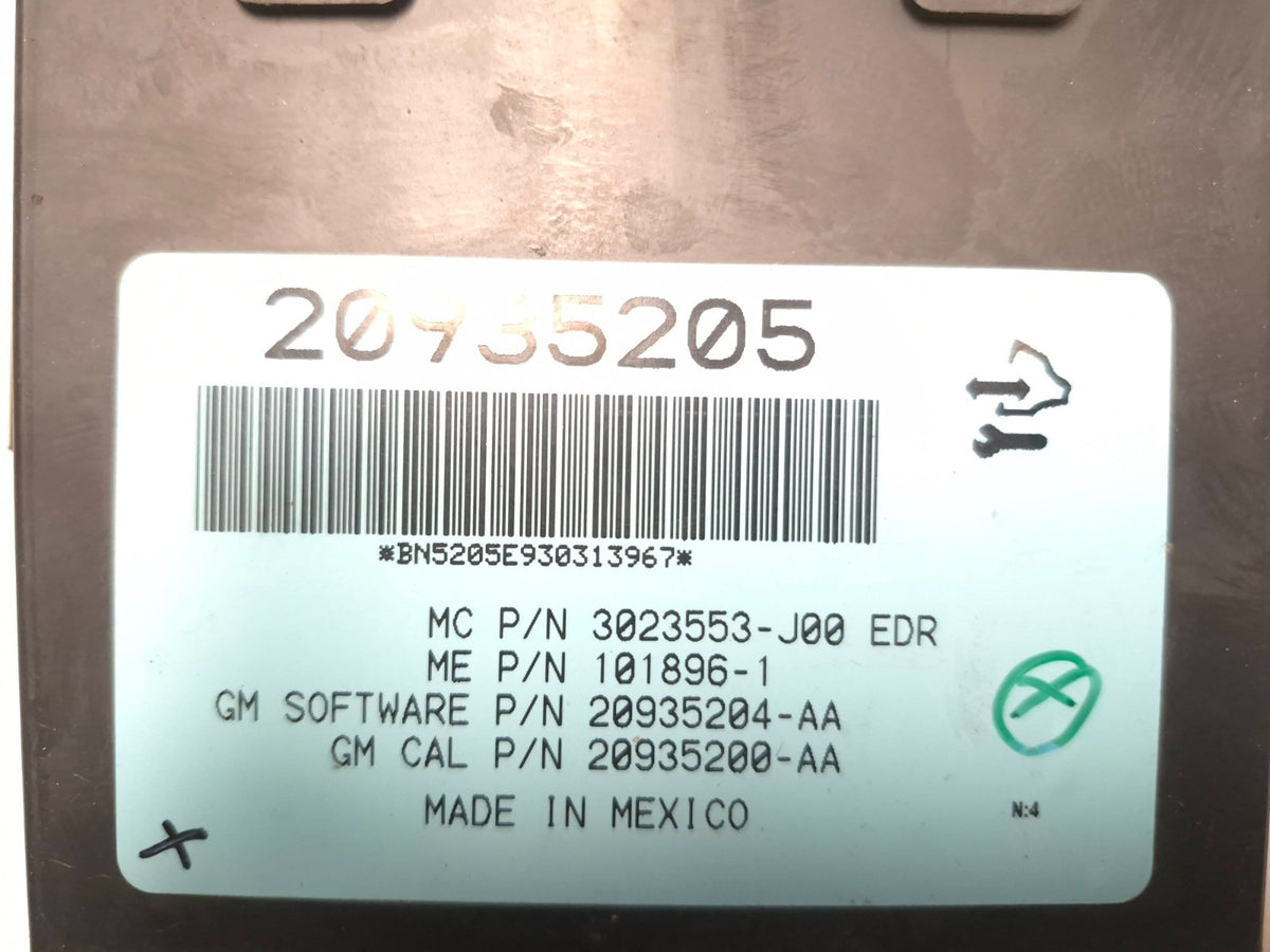 2013 Cadillac Escalade Lift Gate Tailgate Control Module OEM