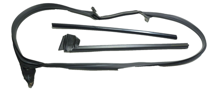 2018 Tesla Model 3 Front Door Seal & Belt Molding Passenger Side Rh 3pcs OEM