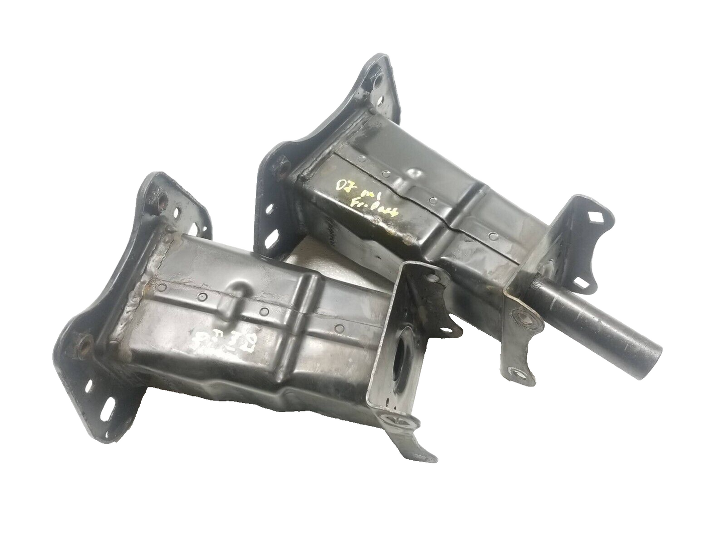 2007 Mercedes W164 Ml Ml500 Front Bumper Reinforcement Bracket Pair OEM