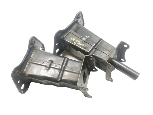 2007 Mercedes W164 Ml Ml500 Front Bumper Reinforcement Bracket Pair OEM