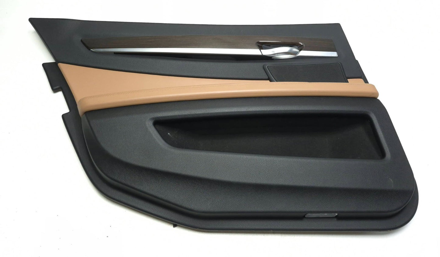 2011 BMW 750li Rear Door Panel Trim Driver Side Left OEM