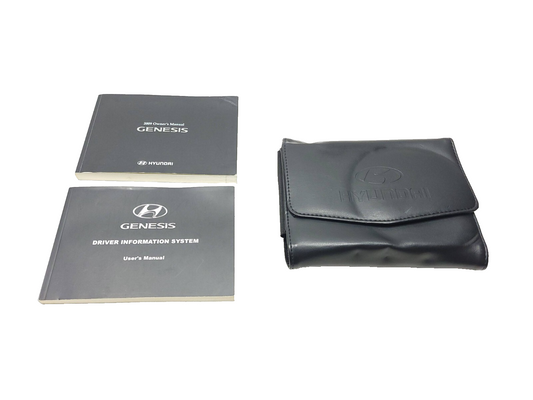 09-14 Hyundai Genesis Owner's Manual W/ Case OEM Sedan