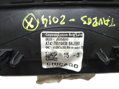 2014 Ford Taurus Overhead Console Dome Light OEM