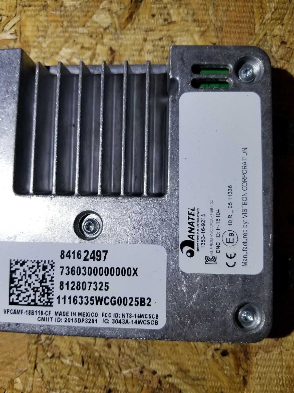 2017 Cadillac Xt5 Communication Wireless Charger Module OEM