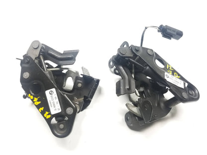 09 10 11 12 BMW 750li Hood Lock Latch Actuator Pair OEM