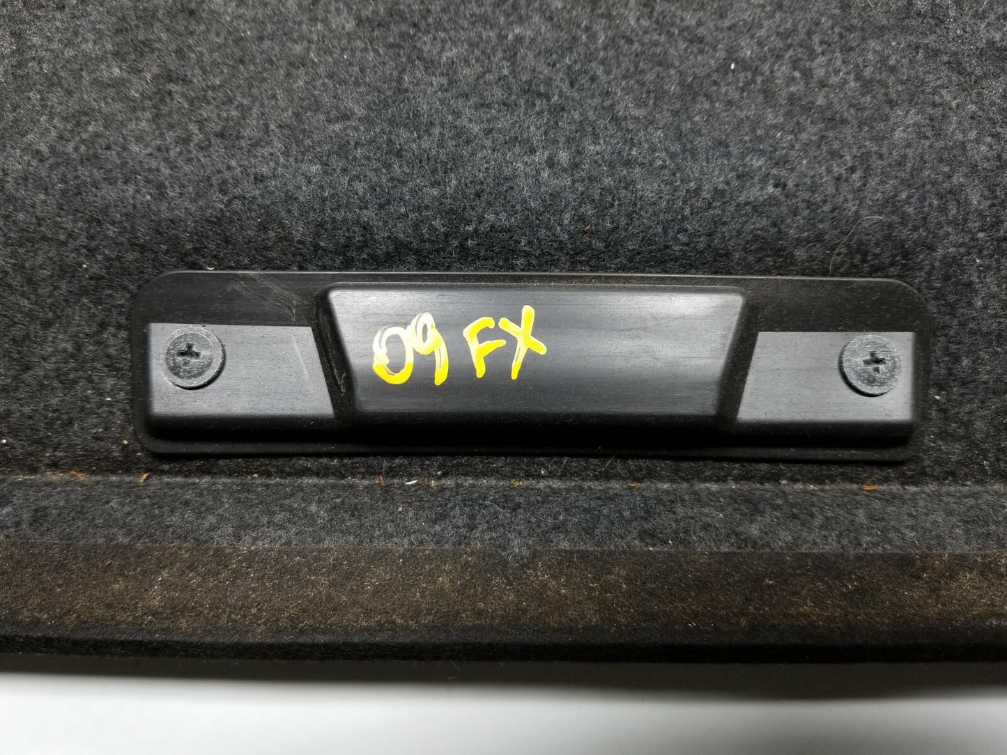 2009 Infiniti Fx35 Sunroof Shade Trim Panel OEM