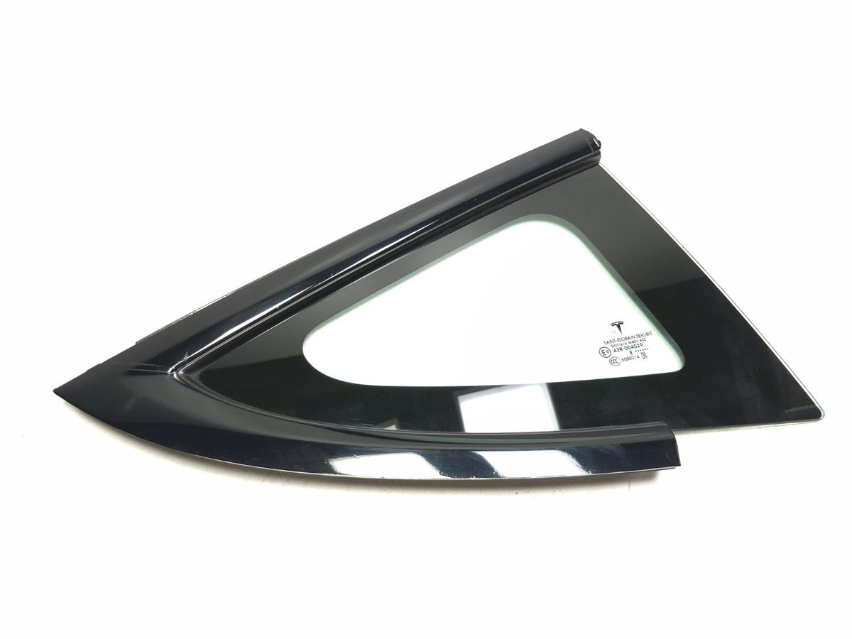 2018 Tesla Model 3 Rear Quarter Window Glass Right Passenger Side OEM