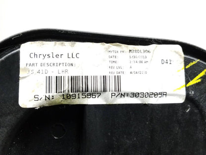 2011 - 2014 Chrysler 200 Window Regulator Panel Rear Driver Side Left OEM