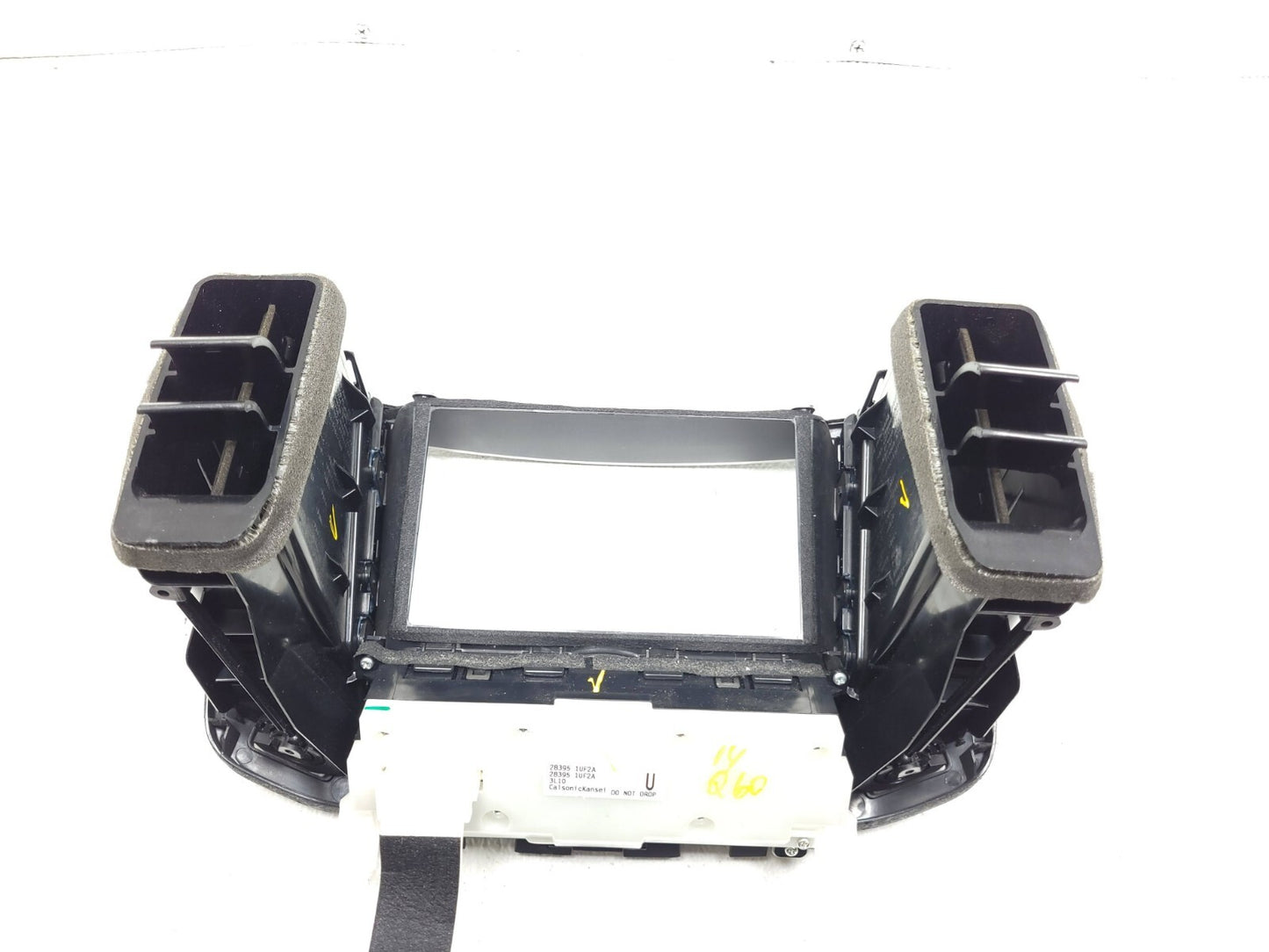 2014 Infiniti Q60 Dash Navigation Screen Trim W/ Navigation Controls OEM