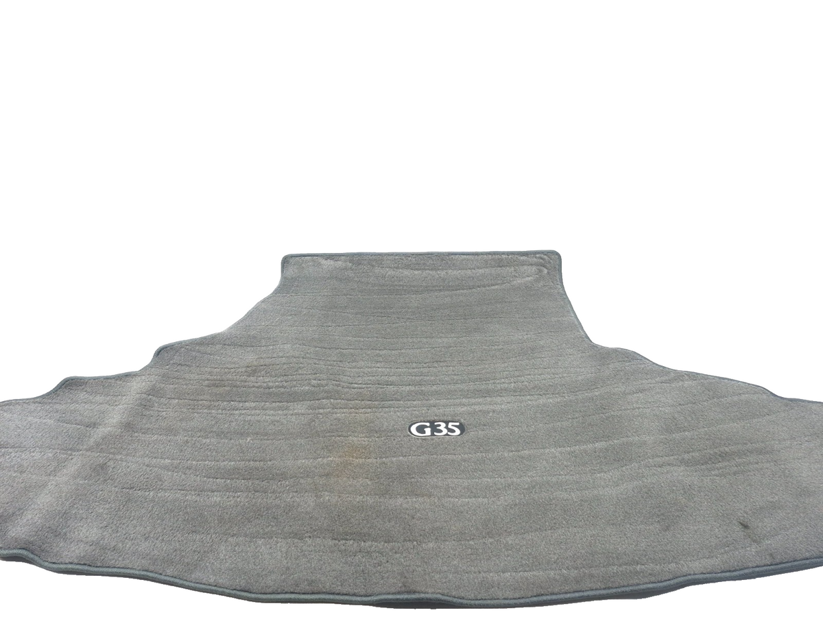 2003 Infiniti G35 Sedan Trunk Cargo Luggage Floor Mat Carpet 999e3-jn001 OEM