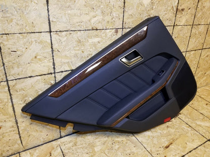 2013 Mercedes E350 Rear Driver Door Panel OEM