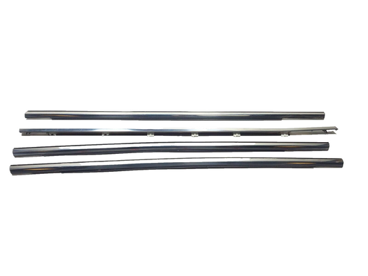 2007 - 2015 Mazda Cx-9 Door Window Belt Chrome Molding 4pcs OEM