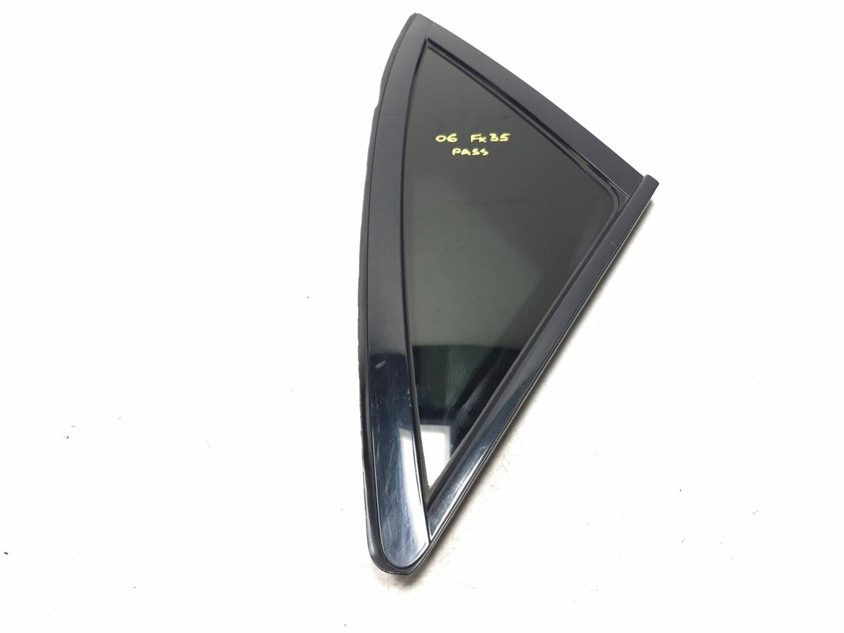 2006 Infiniti Fx35 Quarter Window Glass Right Passenger Side OEM