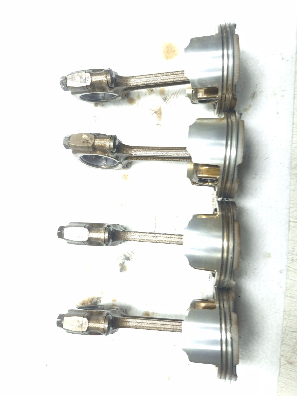 2005 Kawasaki Ninja Zx 10r Piston W/ Connecting Rod 4pcs OEM