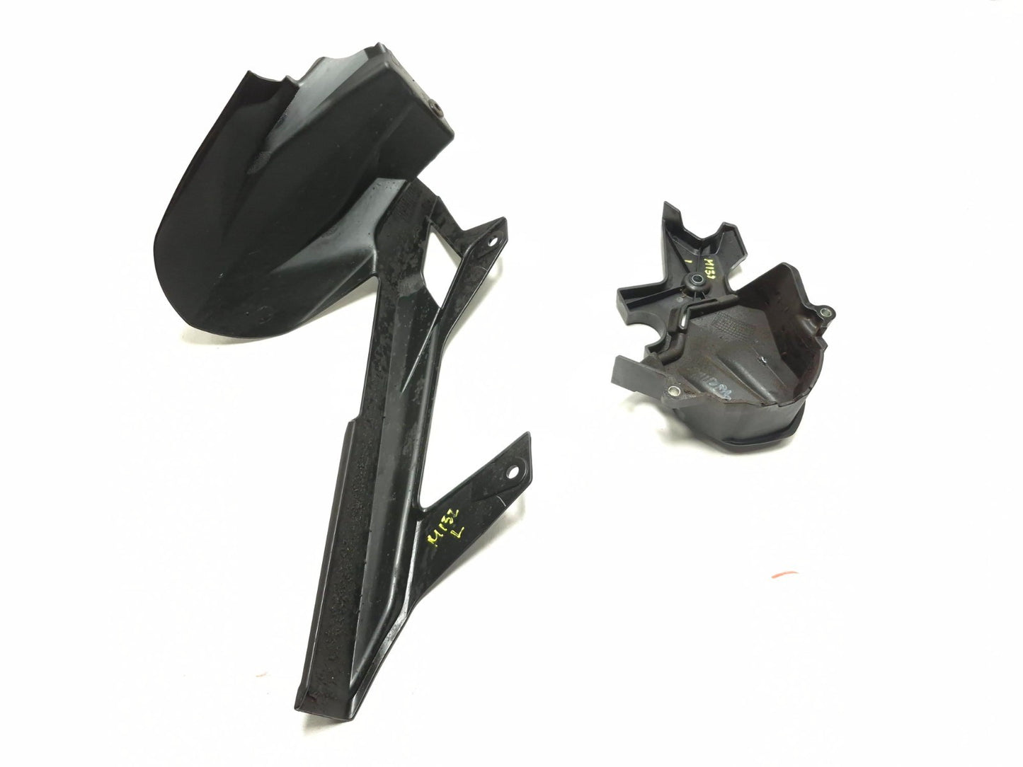 2019 Kawasaki Ninja Ex400 Sprocket Cover Guard Rear & Front Pair OEM