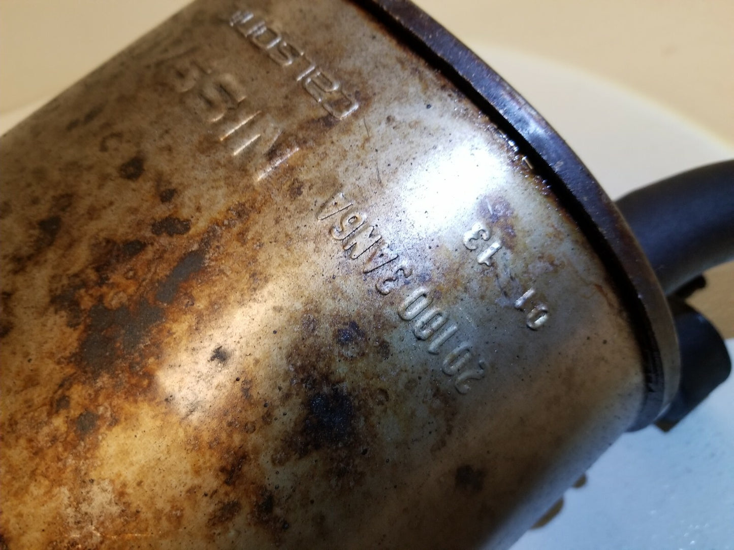 2013 Nissan Versa Rear Exhaust Muffler OEM