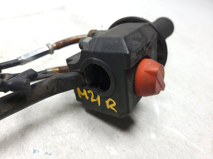 1984-1987 Honda Gl1200 Goldwing Right Handlebar Kill Switch & Throttle Tube OEM