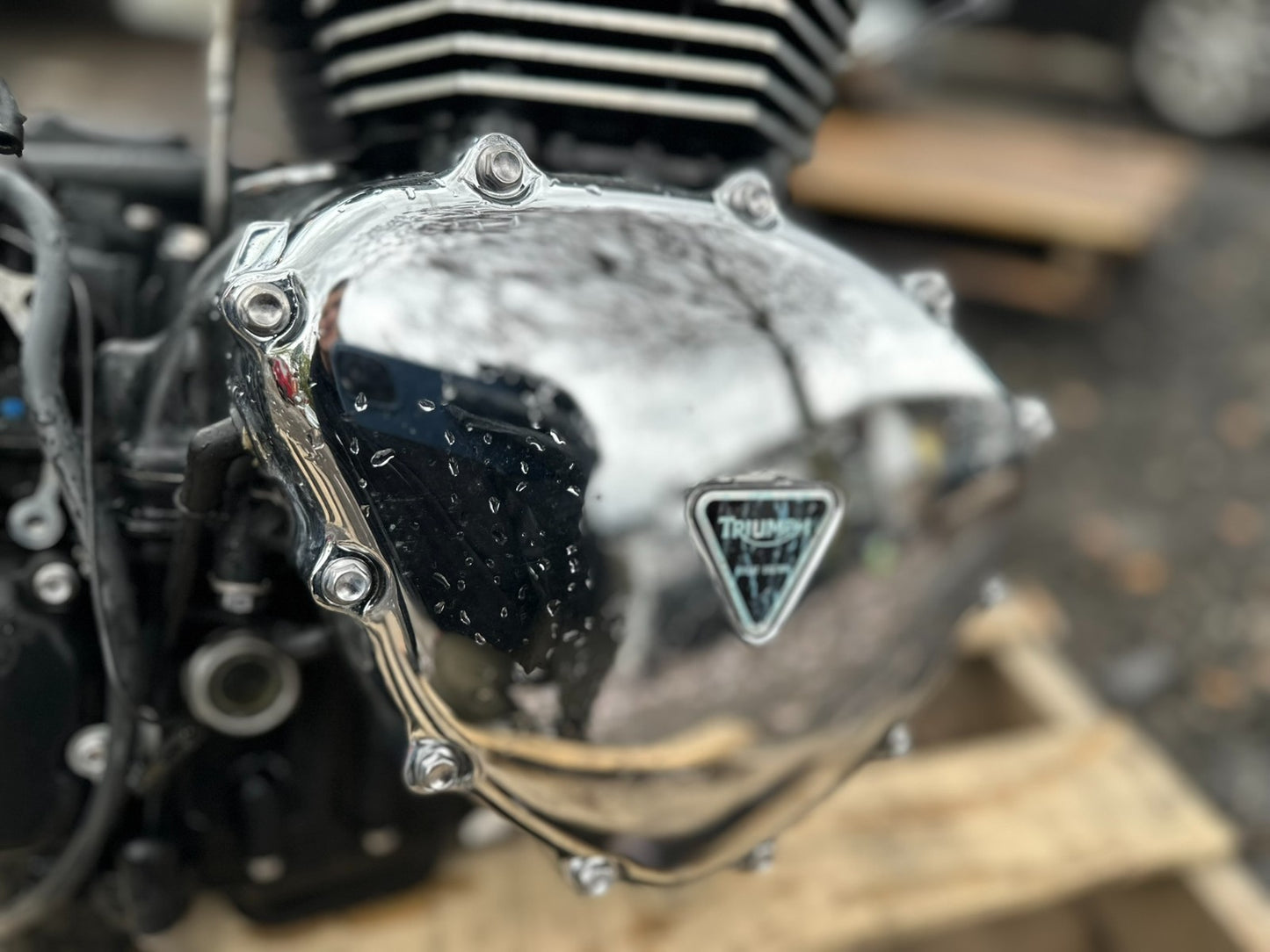 2014 Triumph America Engine Motor OEM 5,083 Miles