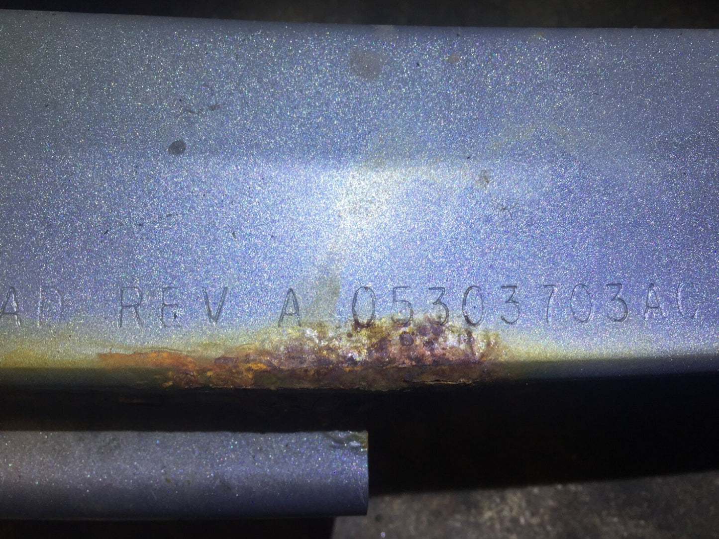 2014 Dodge Avenger Rear Bumper Reinforcement OEM