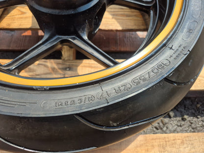 2005 Kawasaki Ninja Zx10r Rear Wheel Rim & Tire  OEM