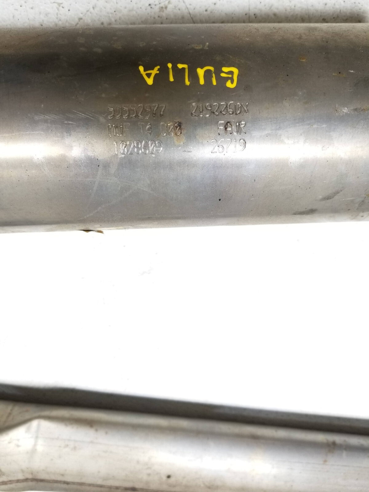 2019 Alfa Romeo Giulia Exhaust Intermediate Pipe Resonator OEM