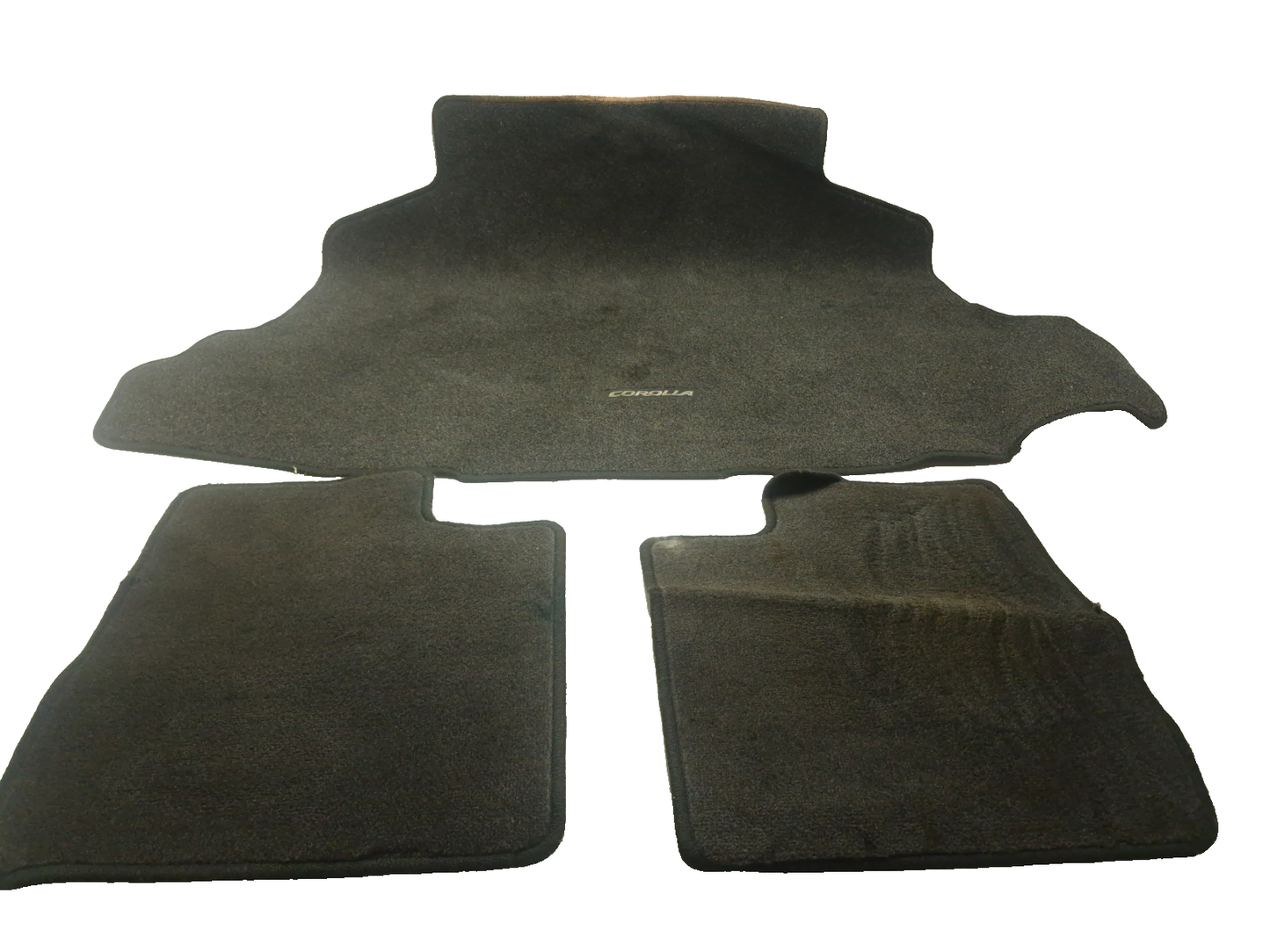 2007 Toyota Corolla Trunk Floor Carpet 3pcs OEM