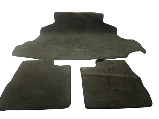 2007 Toyota Corolla Trunk Floor Carpet 3pcs OEM