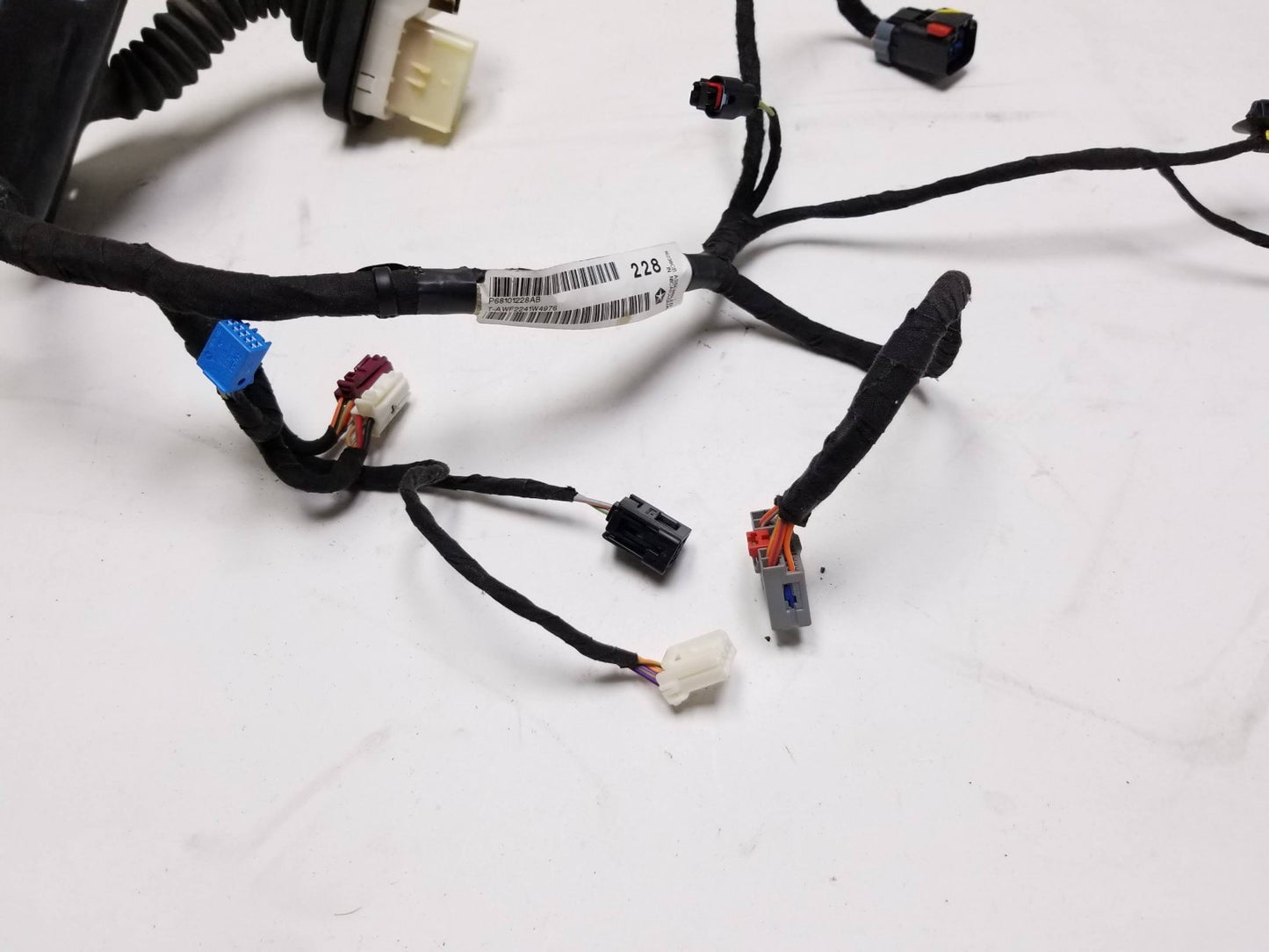 11 - 13 Jeep Grand Cherokee Door Wire Wiring Harness Front Driver Side Left OEM
