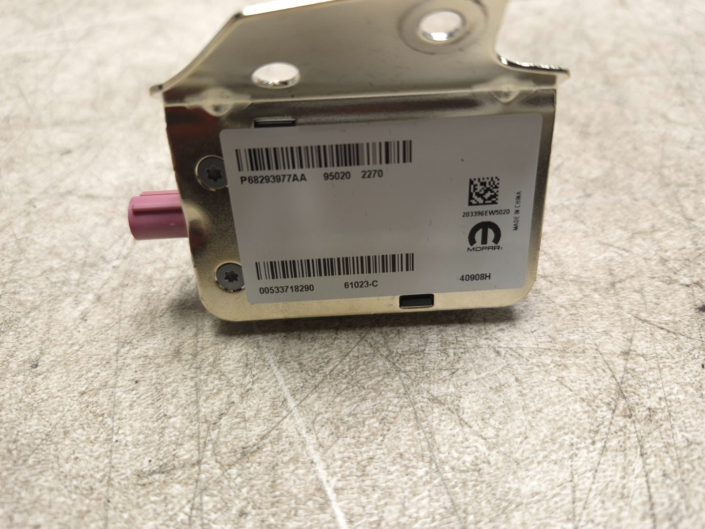 2021 Alfa Romeo Giulia Satellite Radio Antenna Control Module Unit Oem✅
