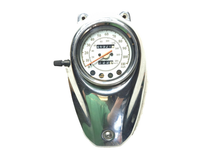 1999 Yamaha V Star Xvs650 Classic Speedometer Gauge Meter & Cover OEM