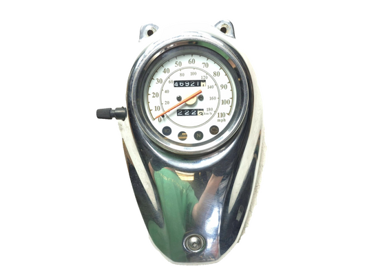 1999 Yamaha V Star Xvs650 Classic Speedometer Gauge Meter & Cover OEM