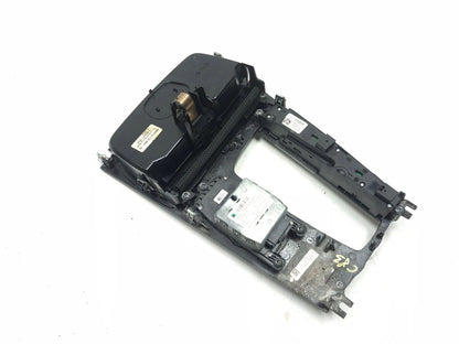 2011 BMW 750li Center Console Trim Idrive Controller Gear Shifter Panel Wood OEM