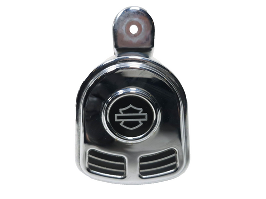 2003 Harley-davidson Fxdl Anniversary Dyna Horn & Horn Cover Assy OEM