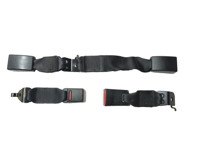 2013 BMW 328i F30 Rear Seat Belt Buckle 3 Pcs OEM