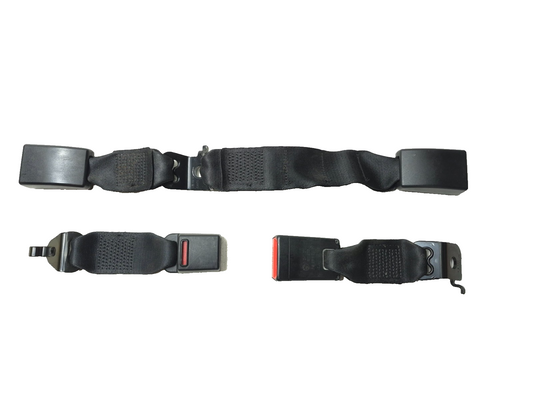 2013 BMW 328i F30 Rear Seat Belt Buckle 3 Pcs OEM