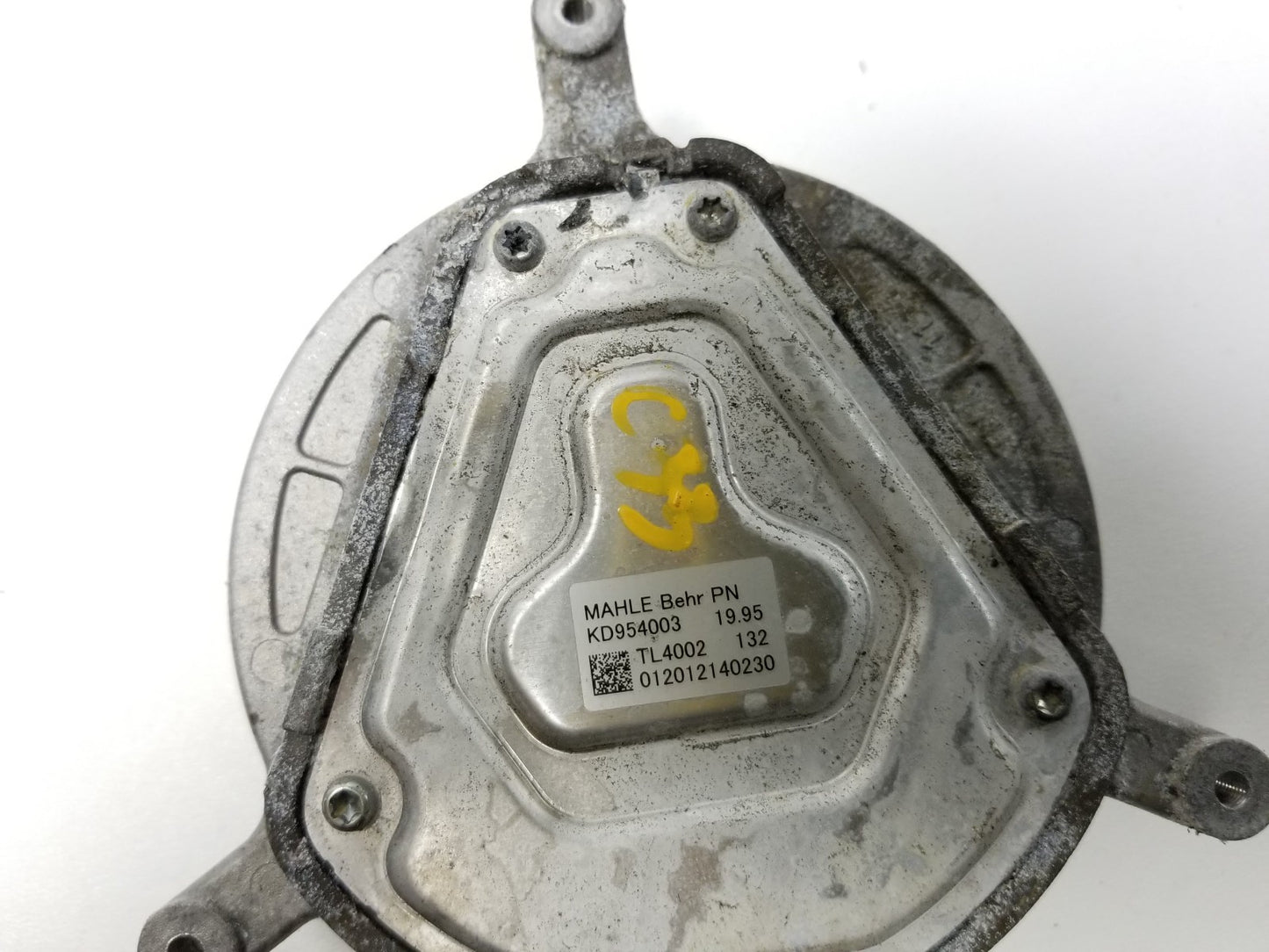 2021 Tesla Model 3 Radiator Cooling Fan Motor Kd954003 OEM