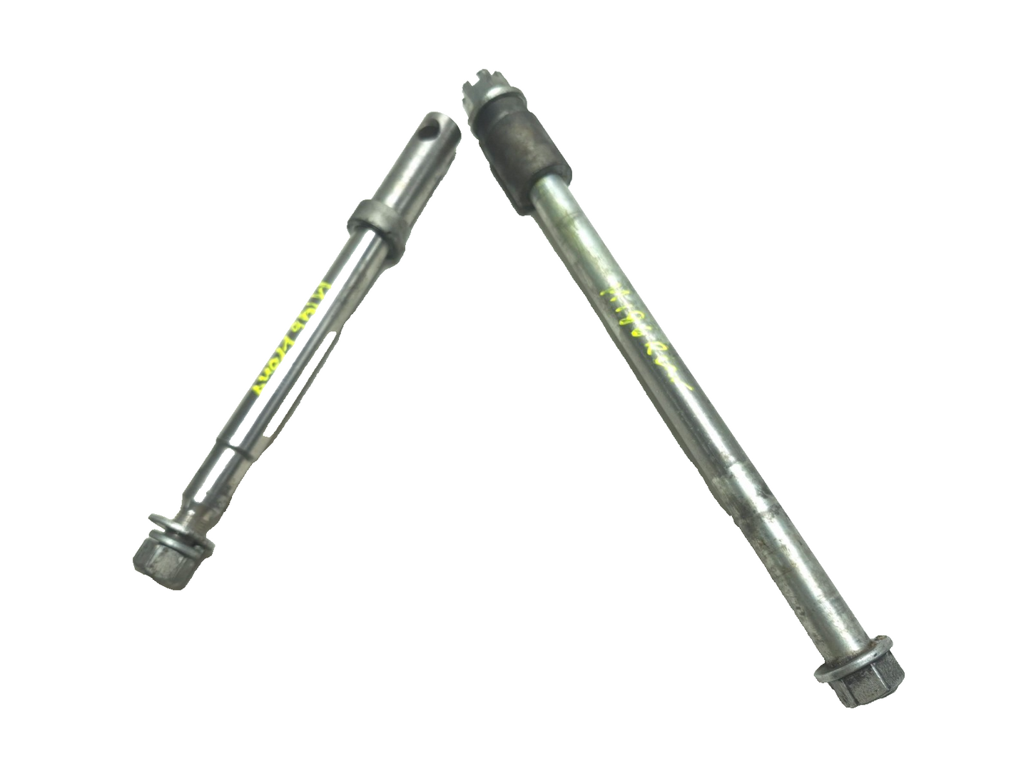 2004 Harley-davidson Sportster Xl883 Wheel Axle Front & Rear Pair OEM