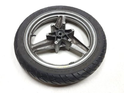 1987 1988 Honda Cbr1000f Wheel Rim & Tire Front & Rear *straight* OEM