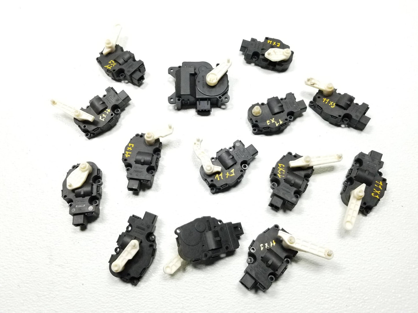 2011 Jaguar XJ HVAC Ac Heater Air Vent Flap Motor Door Actuator 14pcs OEM
