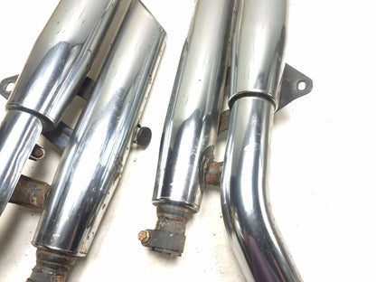 1997 Honda Magna Vf750c Muffler Pair OEM
