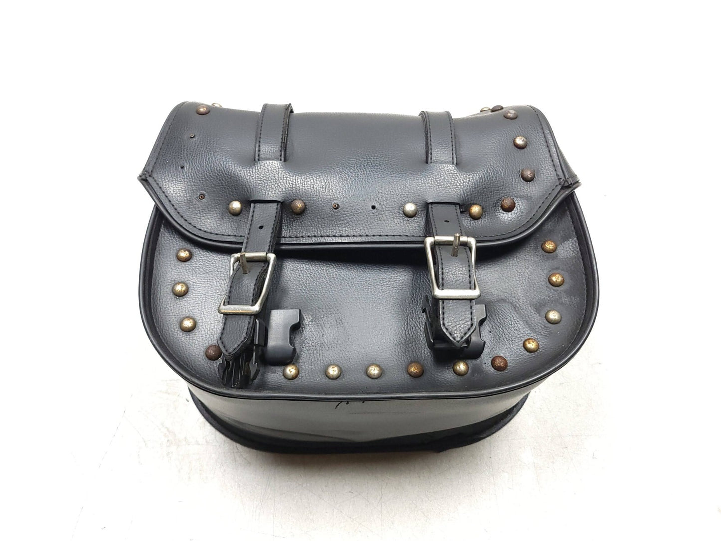 1998 - 2016 Yamaha V Star 650 Xvs650 Leather Saddlebag 2pcs OEM