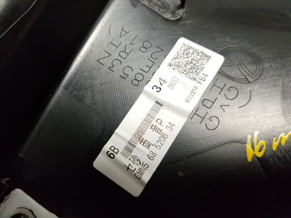 2016 Mazda 6 Rear Passenger Door Panel OEM