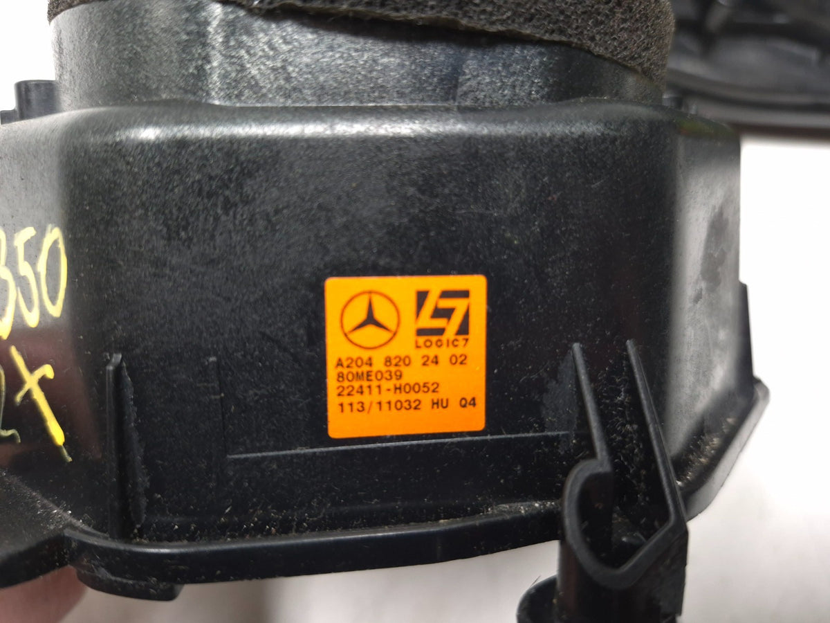 2012 Mercedes W212 E350 Sedan Rear Sub Woofer Speaker OEM