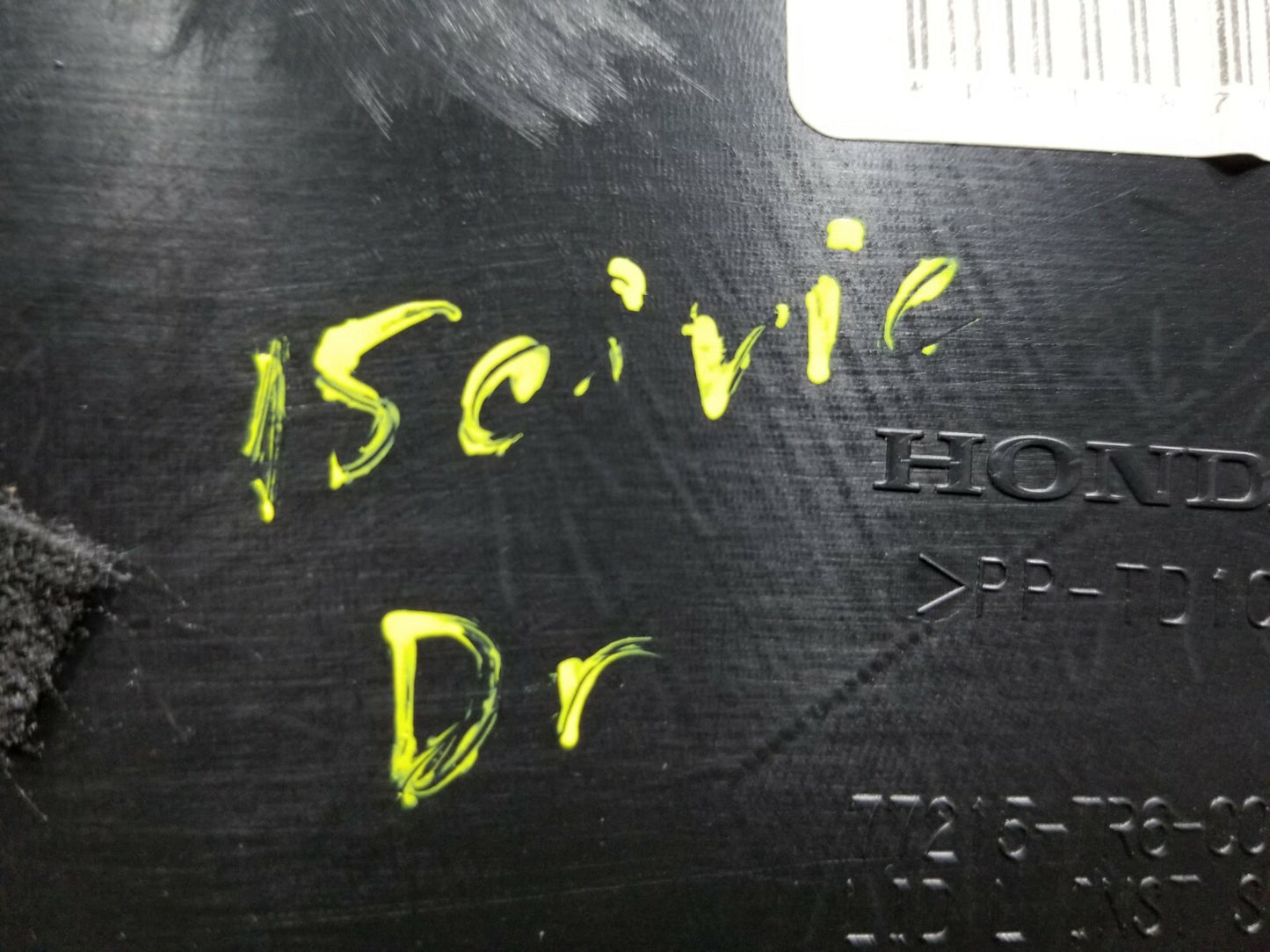 13 14 15 Honda Civic Dash Left Driver End Cap Lid Trim Cover Panel OEM 51k