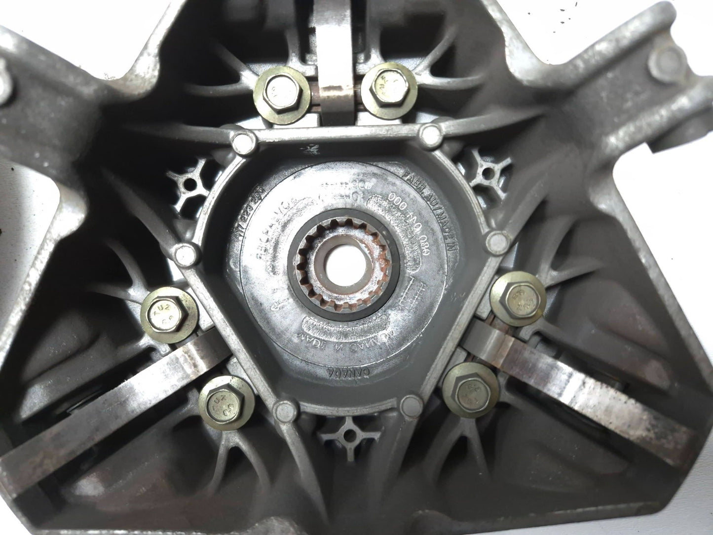 2009-2013 Ski-doo Mxz Tnt 600 E-tec Primary Drive & Qrs Secondary Clutch Shaft
