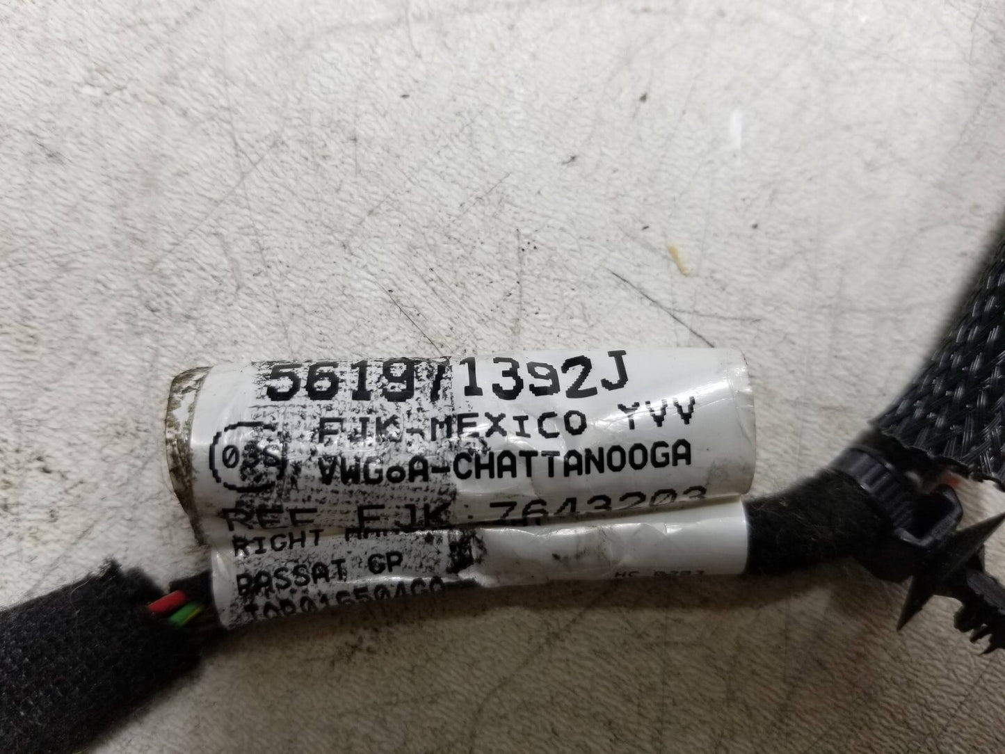 2015-2018 Volkswagen Passat Front Passenger Seat Weight Control Module OEM